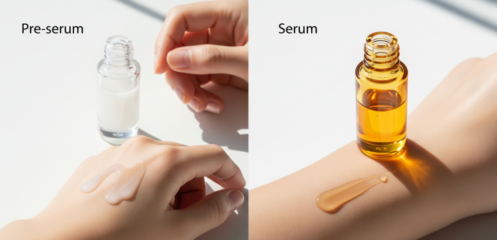 導入美容液と美容液 どっちがいい