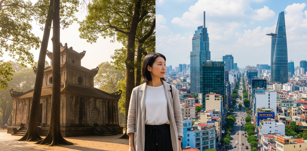 ハノイとホーチミン どっちがいい