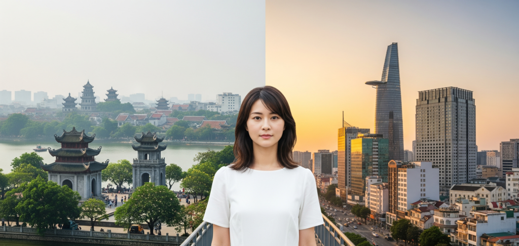 ハノイとホーチミン どっちがいい