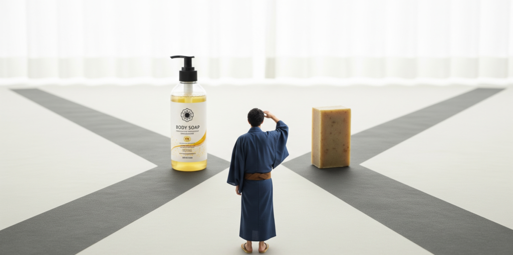 ボディソープ 石鹸 どっちがいい