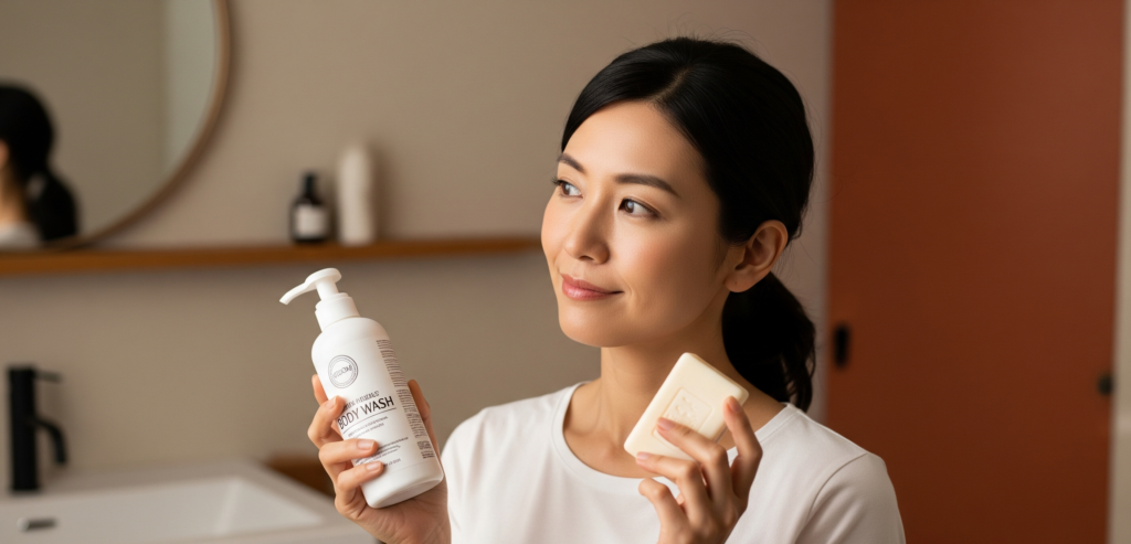 ボディソープ 石鹸 どっちがいい