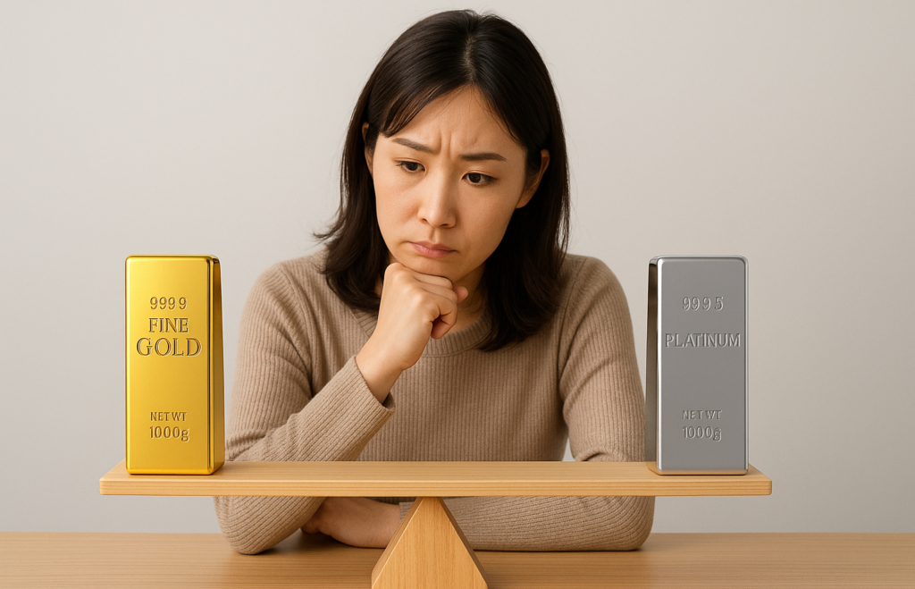 18金 プラチナ どっちが高い