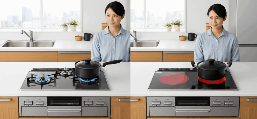 ガスコンロとih どっちが人気