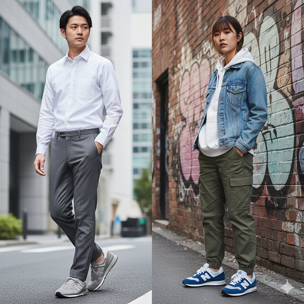 ニューバランス 996と574 どっちが人気