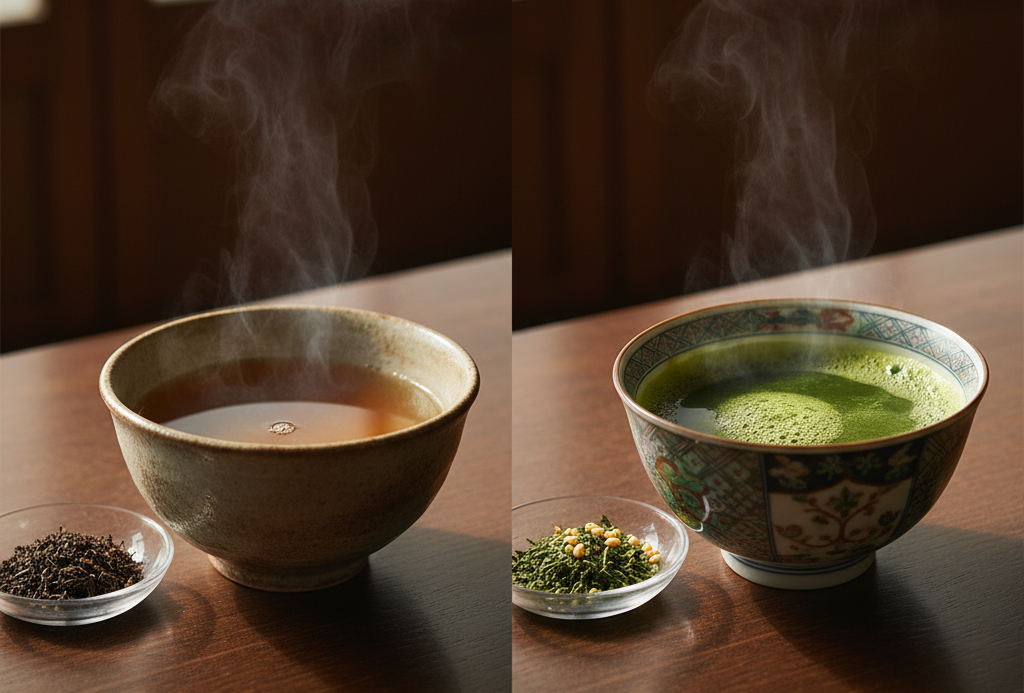 玄米茶と緑茶 どっちが体にいい