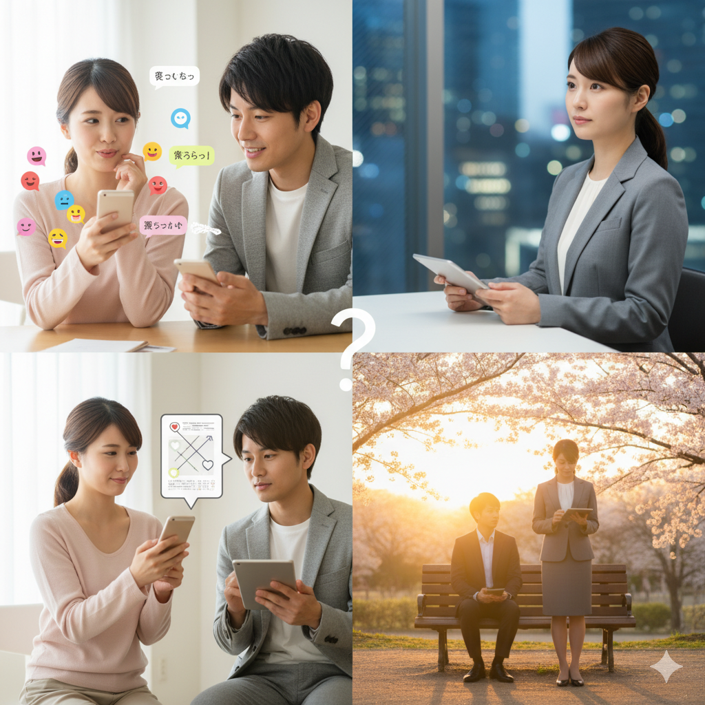 lineと現実どっちが本音？男女の心理と脈ありサインの見極め方