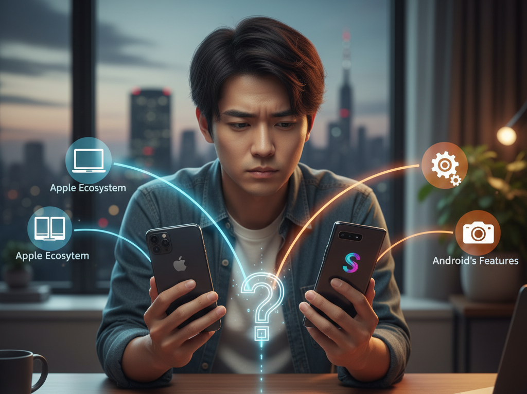 galaxy iphone どっちがいい