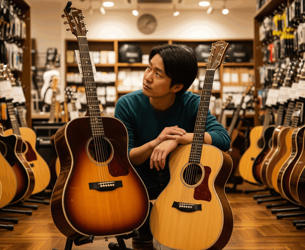 ドレッドノートなど種類の違い