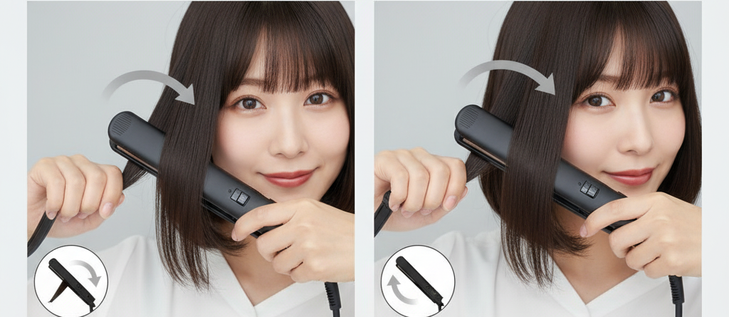 外ハネと内巻き どっちが 可愛い