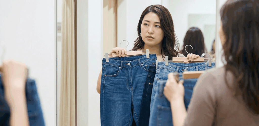 失敗しないぽっちゃりデニムの選び方の極意