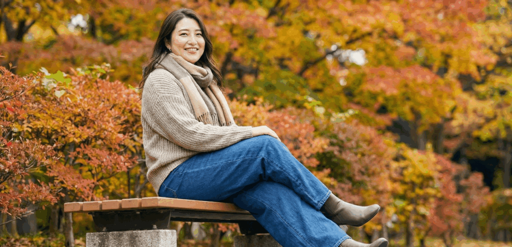 ぽっちゃりデニムの選び方と季節別コーデ