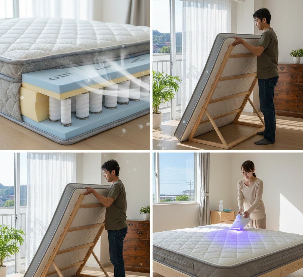 通気性の良さとカビ対策のメンテナンス