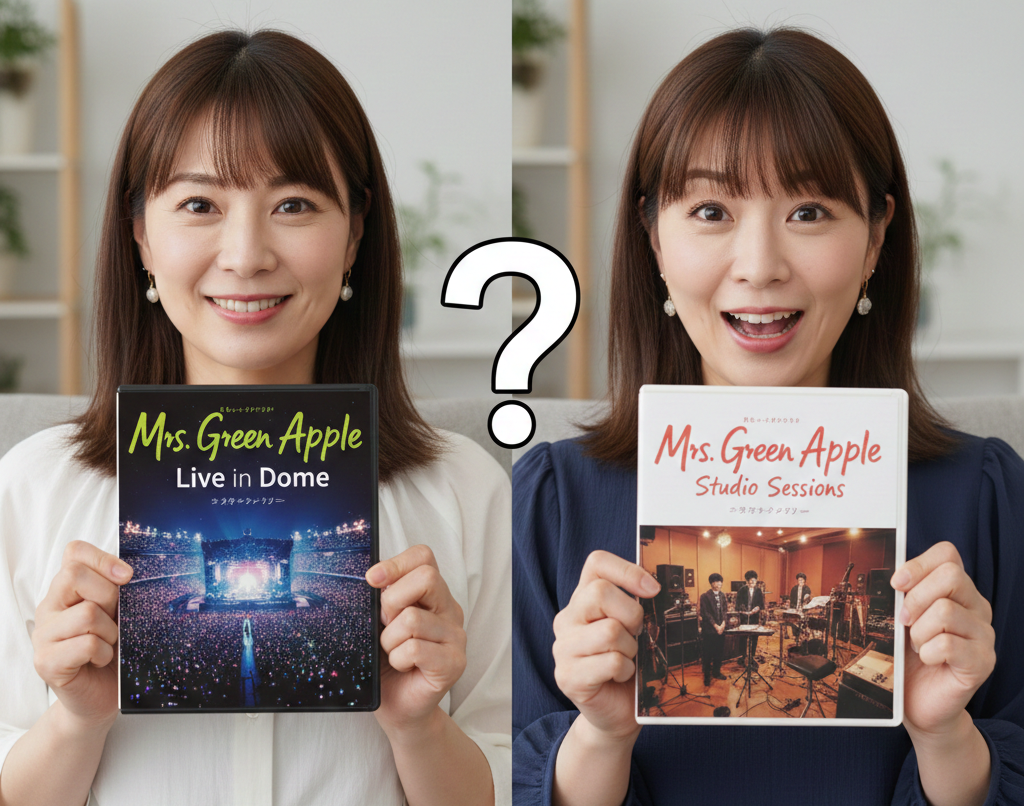 ミセスグリーンアップルのDVDはどっちが人気？最新比較