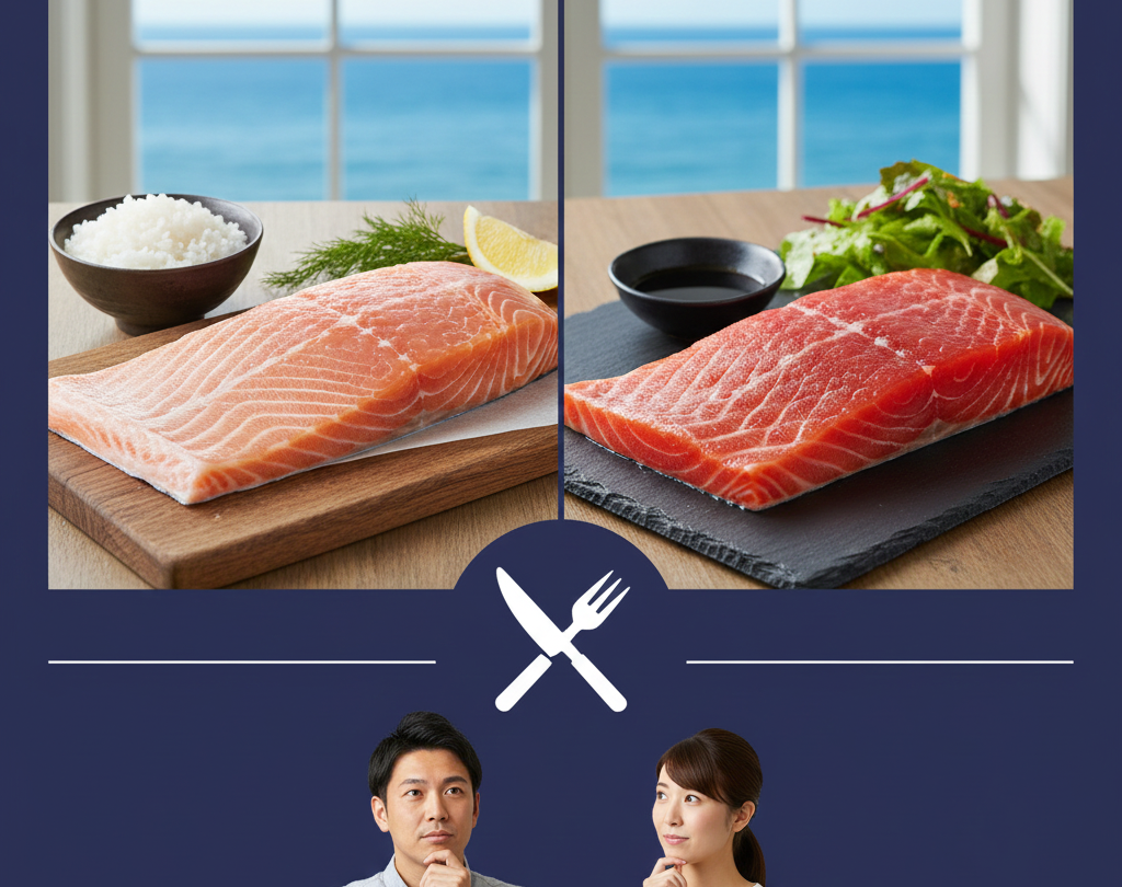 銀鮭と紅鮭、どちらが美味しい？味や特徴を比較