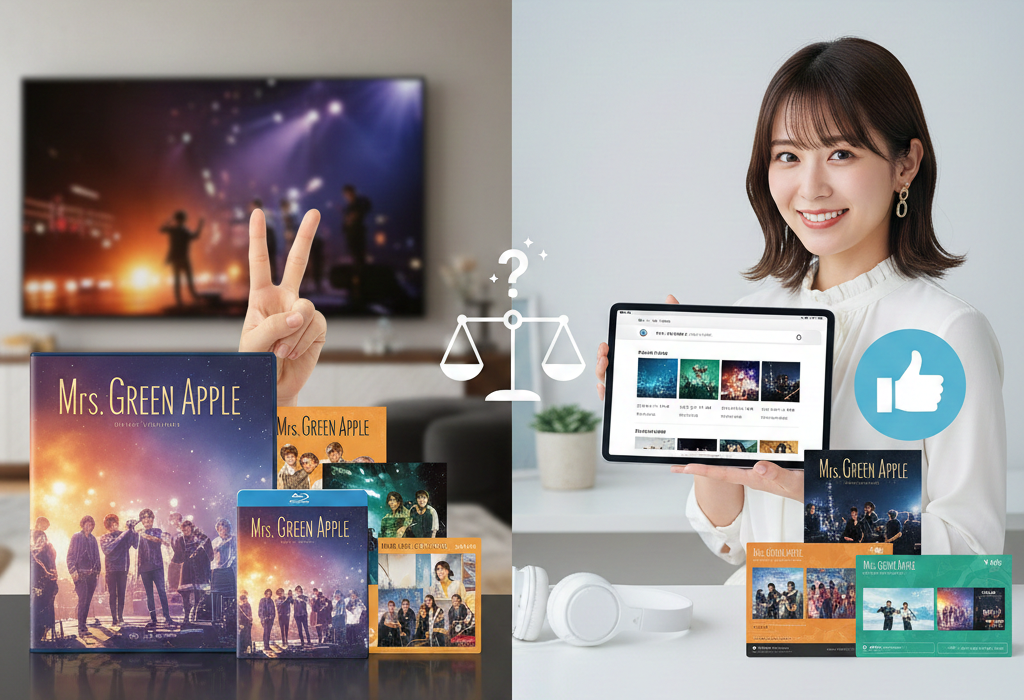 ミセスグリーンアップルのDVDどっちが人気か購入ガイド