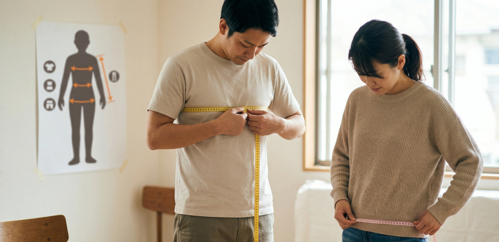 男女兼用のサイズの選び方!女性が失敗しないためのコツを徹底解説