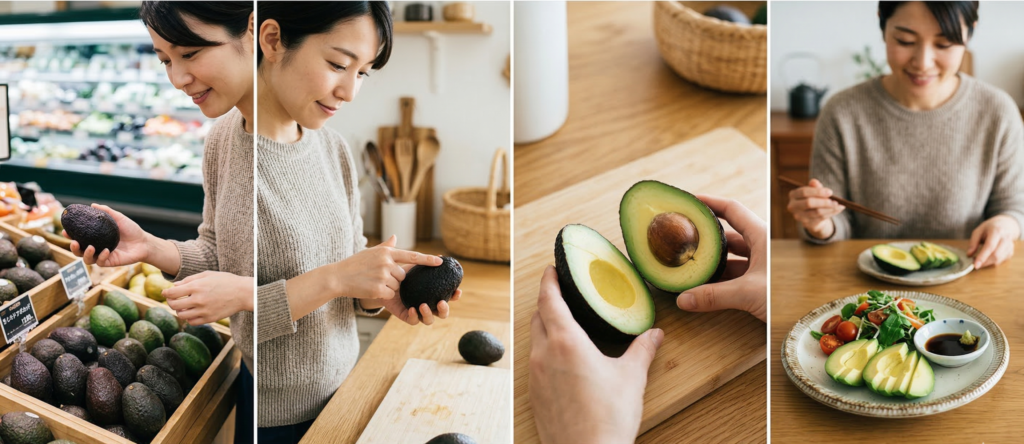 おいしい アボカド の 選び方