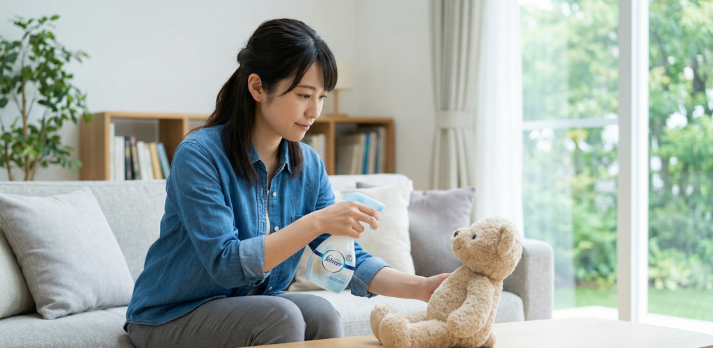 ぬいぐるみ ダニ ファブリーズ