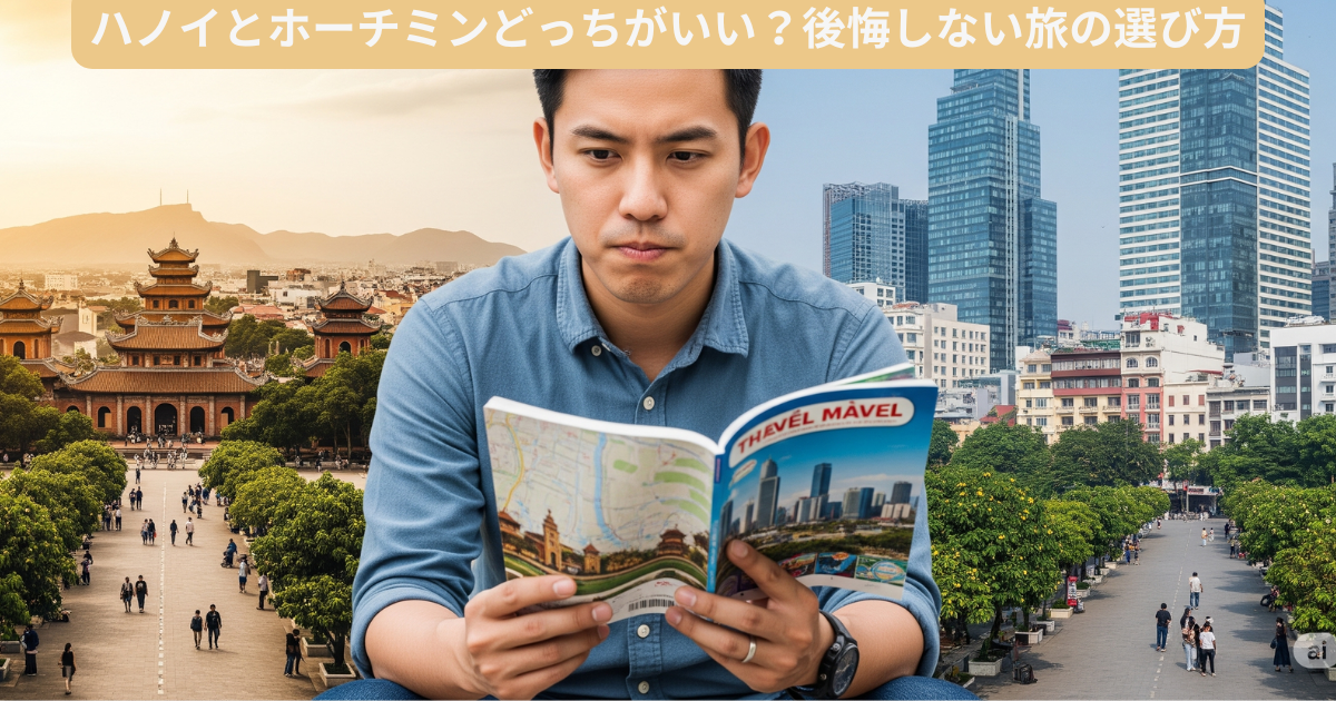 ハノイとホーチミン どっちがいい