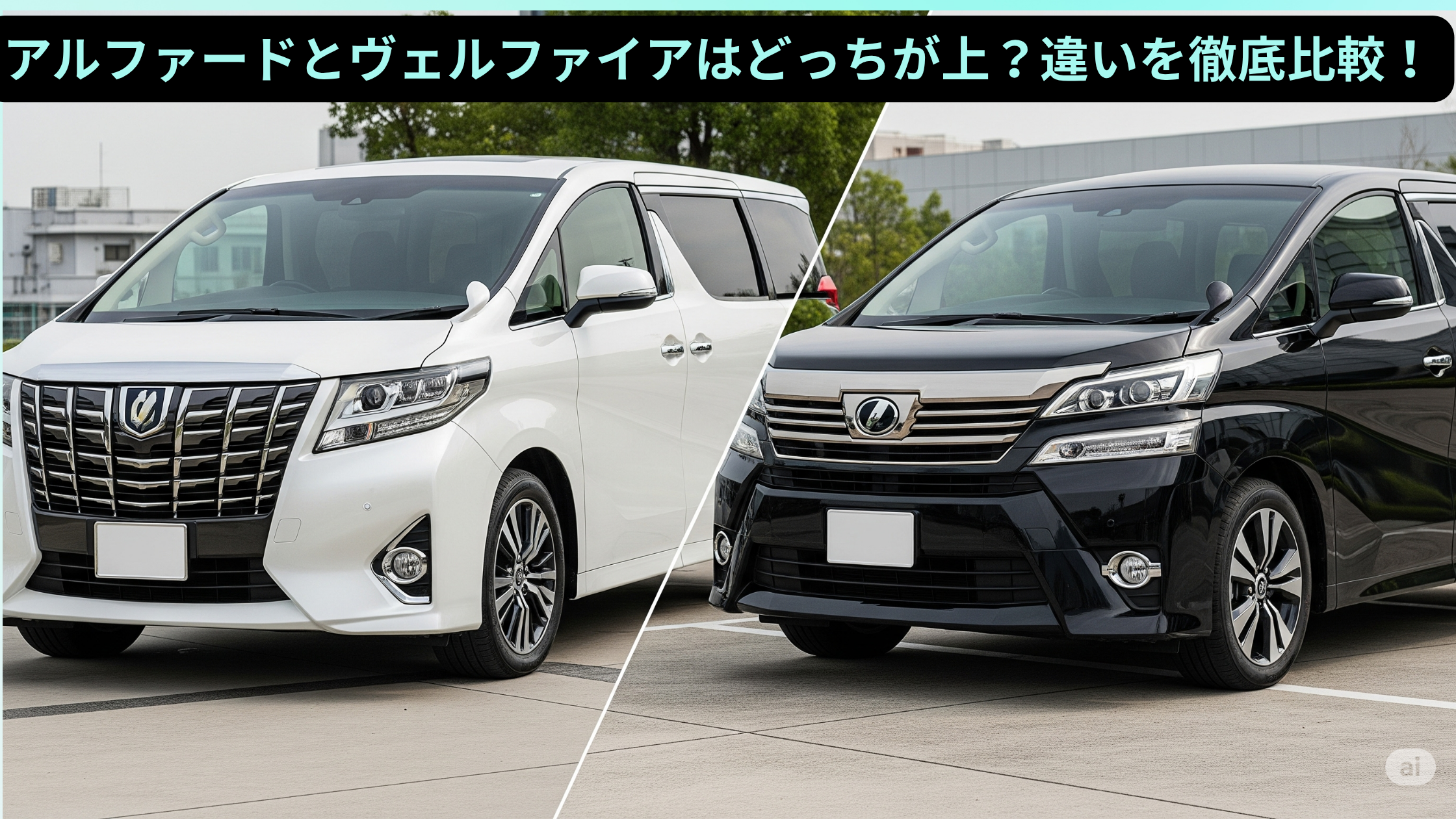 アルファード ヴェルファイア どっちが上