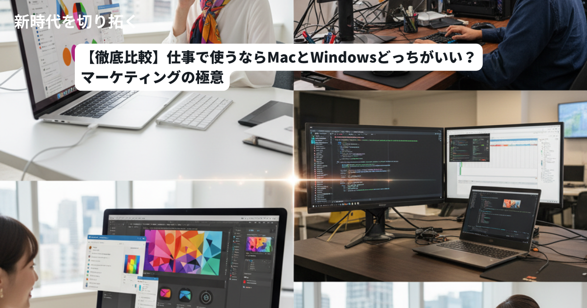 macとwindows どっちがいい 仕事