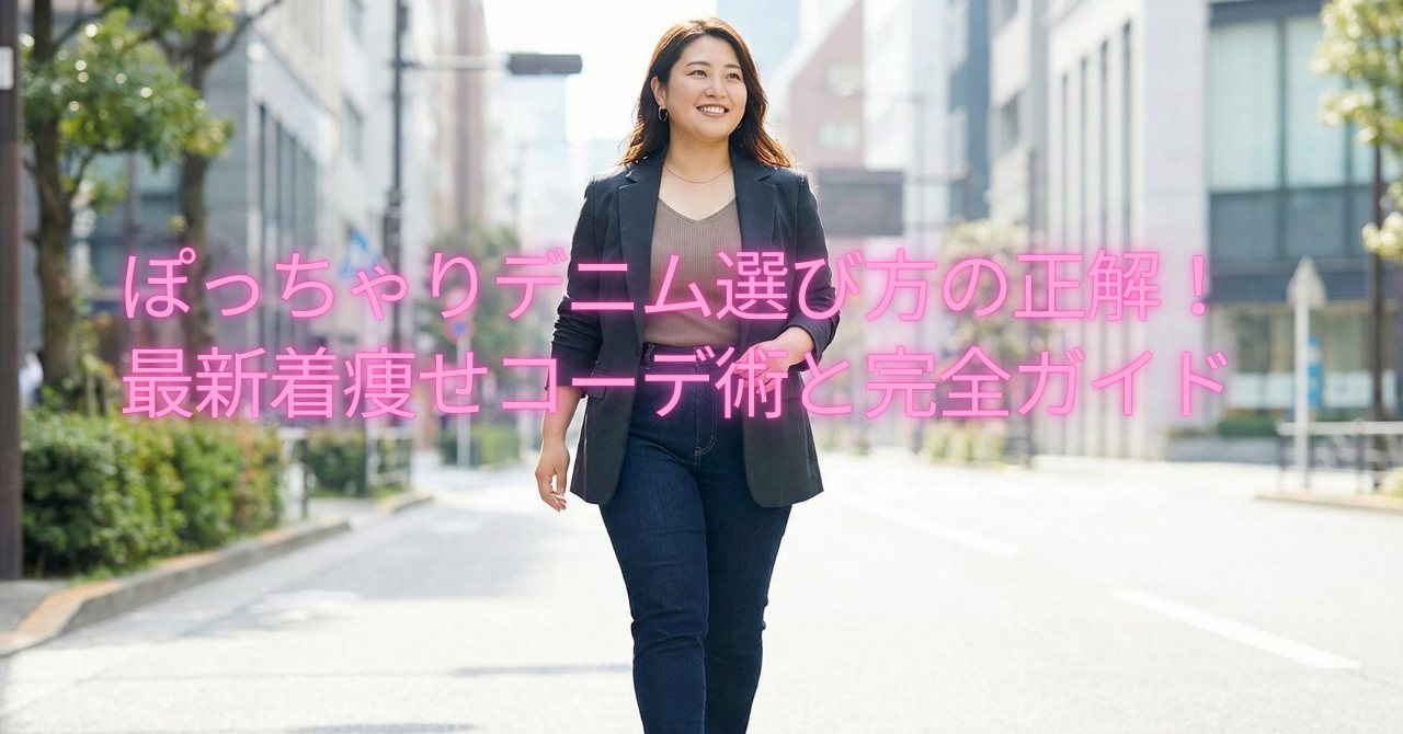 ぽっちゃり デニム 選び方