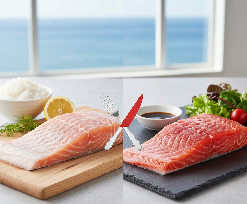 銀鮭 と 紅鮭 どちらが美味しい