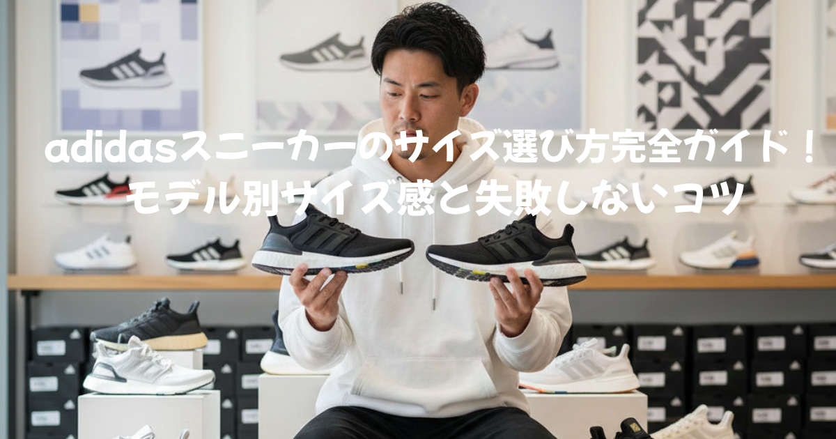 adidas スニーカー サイズ 選び方